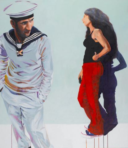 Warum Männer keine Schatten haben, 2010, 170 x 130 cm