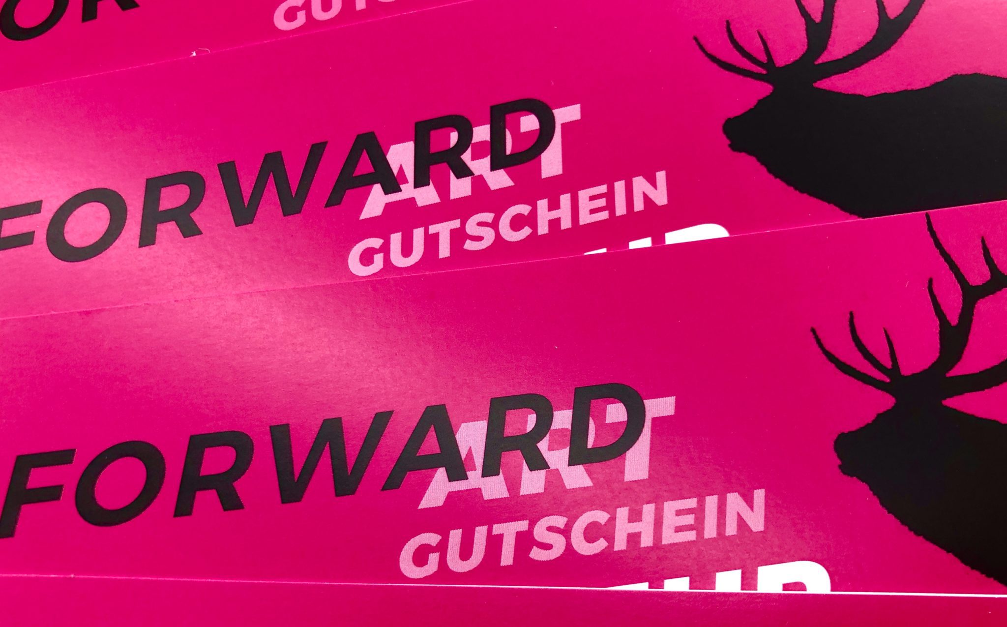 2000 2020 Forward Art Gutschein Galerie Obrist