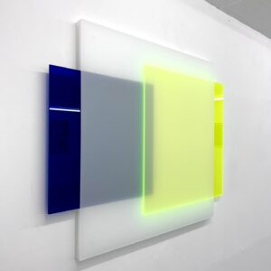 Annette Sauermann: LIGHT TRANSFORMER 8, 3 SQUARES